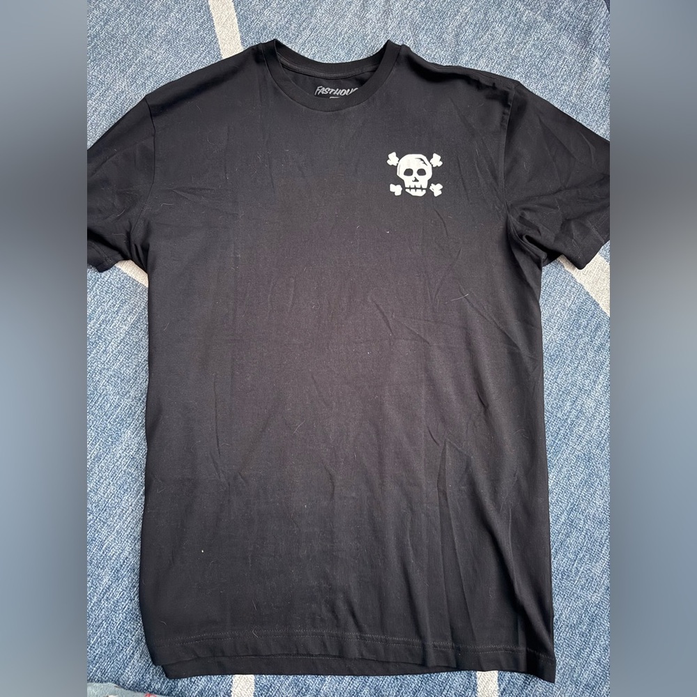 Fasthouse Black Skull Graphic Tee
